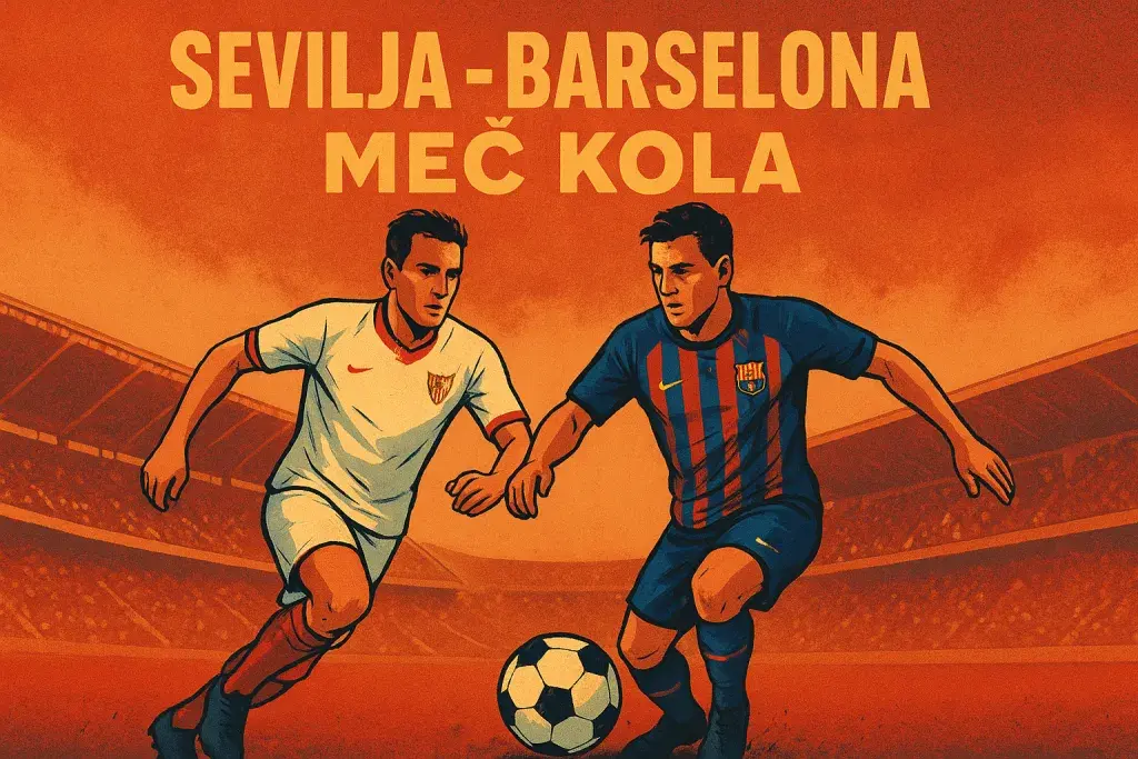 Sevilja - Barselona: meč kola (La Liga)